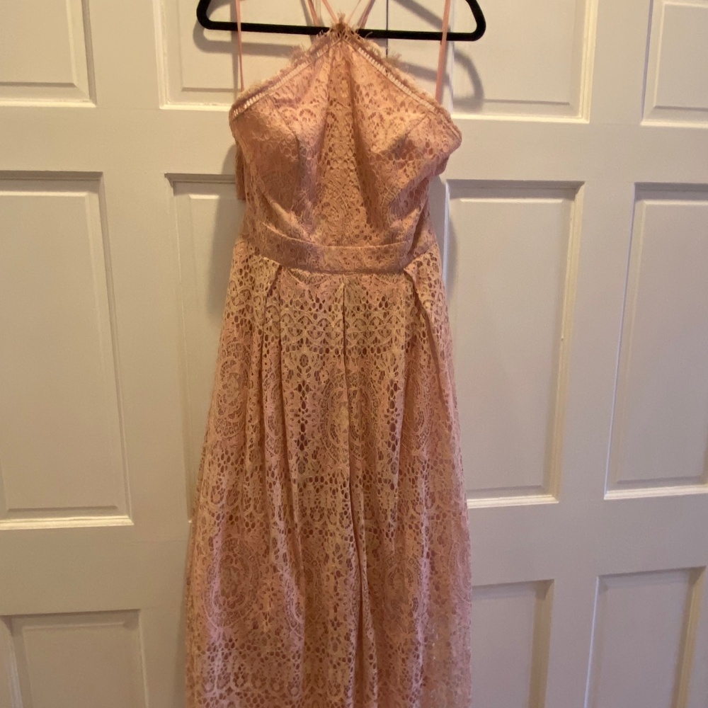 ASOS Pink Lace Cocktail Dress NWT